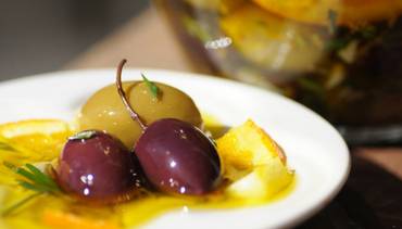 Warmed Citrus Olives